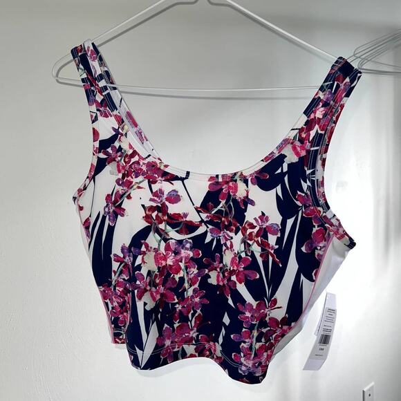 New Fabletics Vasha Midi Floral Print Sports Bra size L - Picture 6 of 6